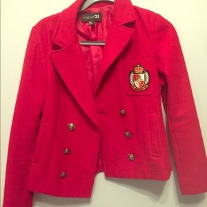 Red forever 21 jacket